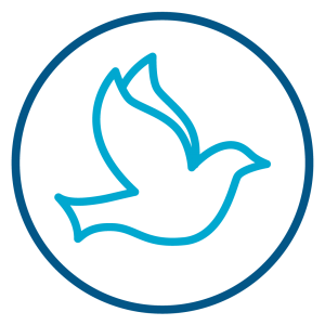 Dove Icon Symbolizing the Holy Spirit